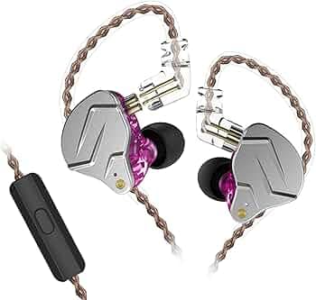 Yinyoo KZ ZSN Pro Earphones Wired New 1DD 1BA HiFi Monitor Earphones Noise Isolation Wired Earbuds Balanced Armature Dynamic Driver Hybrid Headphones ...