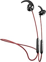 Boult Audio ProBass X1-WL in-Ear Wireless Earphones with 10 Hours Battery Life, Latest Bluetooth 5.0, IPX5 Sweatproof Headphones with mic (Red)