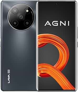 (Refurbished) Lava Agni 2 5G (Glass Iron, 8GB RAM, 256GB Storage) |2.6GHz Dimensity 7050 6nm Processor | Curved Amoled Display| 13 5G Bands | Superfas...