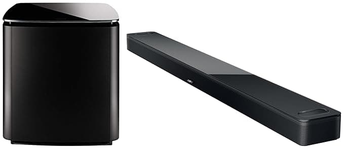 Bose Smart Wi-Fi Soundbar Ultra Black, Bundle Bass Module 700,Black.