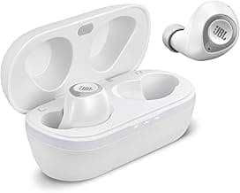 JBL T100TWS by Harman Truly Wireless Bluetooth in Ear Headphone with Mic (White)