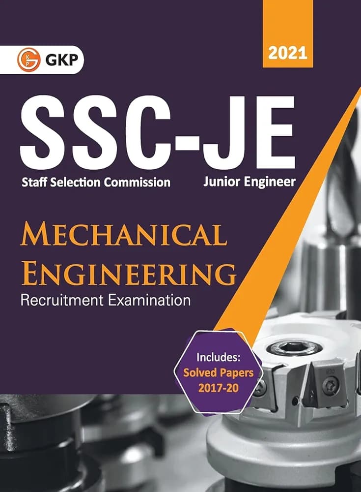 SSC 2021 : Junior Engineers - Mechanical Engineering - Guide