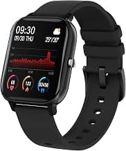 (Renewed) Fire-Boltt SpO2 Full Touch 1.4 inch Smartwatch 400 Nits Peak Brightness Metal Body 8 Days Battery Life with 24*7 Heart Rate monitoring IPX7