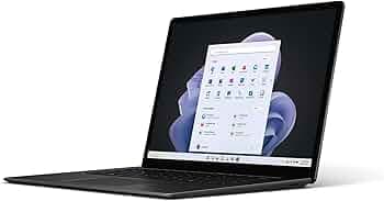Microsoft New Surface Laptop5 15" intel evo 12 Gen i7 / 16GB / 512GB Black with Windows 11 Home, 365 Family 30-day trial & Xbox Game Pass Ultimate 30-...