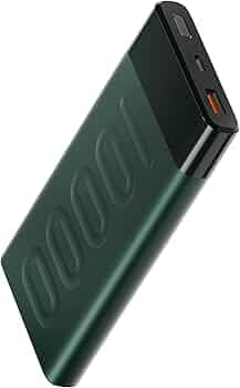 Ambrane 10000mAh Slim & Compact Powerbank, 22.5W Fast Charging, USB & Type C Output, Power Delivery, Quick Charge for iPhone, Android & Other Devices,...