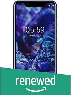 (Renewed) Nokia 5.1 Plus TA-1102 DS (Blue, 3GB RAM, 32GB Storage)