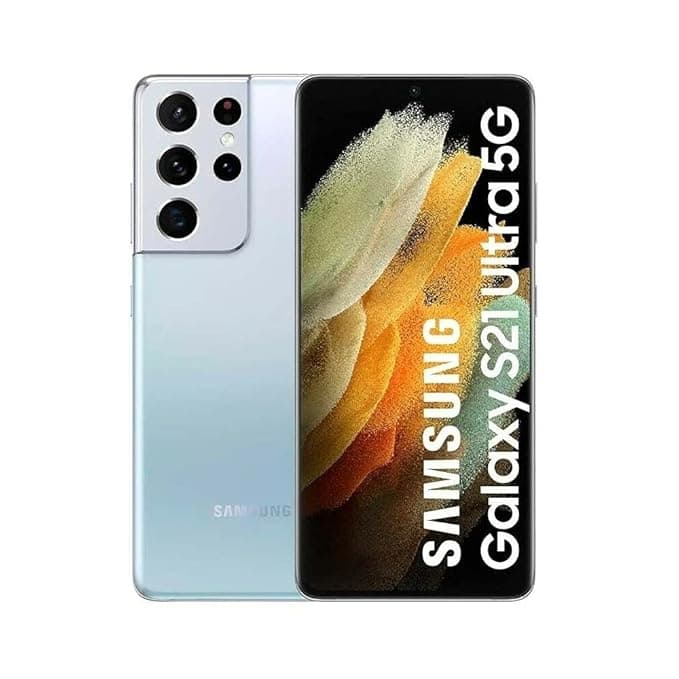 Samsung Galaxy S21 Ultra 5G 128GB (Single-SIM) 12GB RAM - Phantom Silver - Phone Smartphones