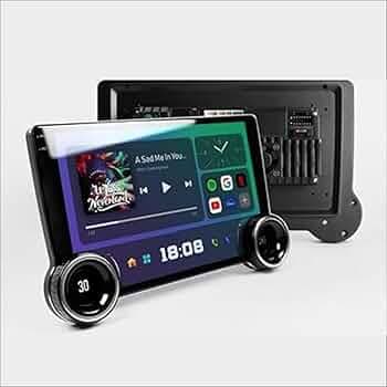 MEGAAUDIO X80 10.1 inch Diamond 2K Player Car Android 13 TS-18 Processor Stereo IPS Touch Screen 4+64 4G WiFi Wireless Carplay Android Auto GPS Naviga...