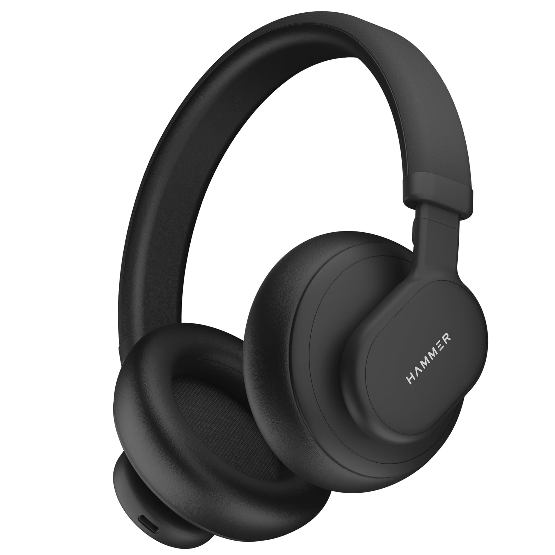 HAMMER Bash Max Over The Ear Wireless Bluetooth Headphones with Mic, Touch Control, Deep Bass, Upto 18 Hours Playtime, Bluetooth 5.3, Workout/Travel (...