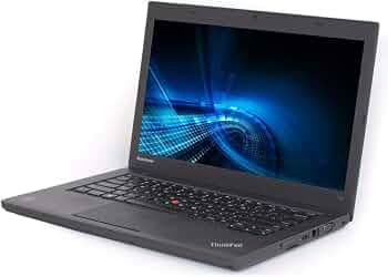 Lenovo (Renewed) Thinkpad T440-i5-8 GB-240 GB SSD 14-inch Laptop (4th Gen Core i5/8GB/240GB SSD/Windows 7/Integrated Graphics), Black