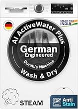 Bosch 12 kg (Washer),7kg (Dryer) Front Load Fully Automatic Washer Dryer Machine,AI ActiveWater,Inbuilt hea...