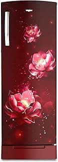 Whirlpool 215 L 5 Star Inverter Single Door Refrigerator (230 ICEMAGIC PRO ROY 5S INV, Wine Abyss)