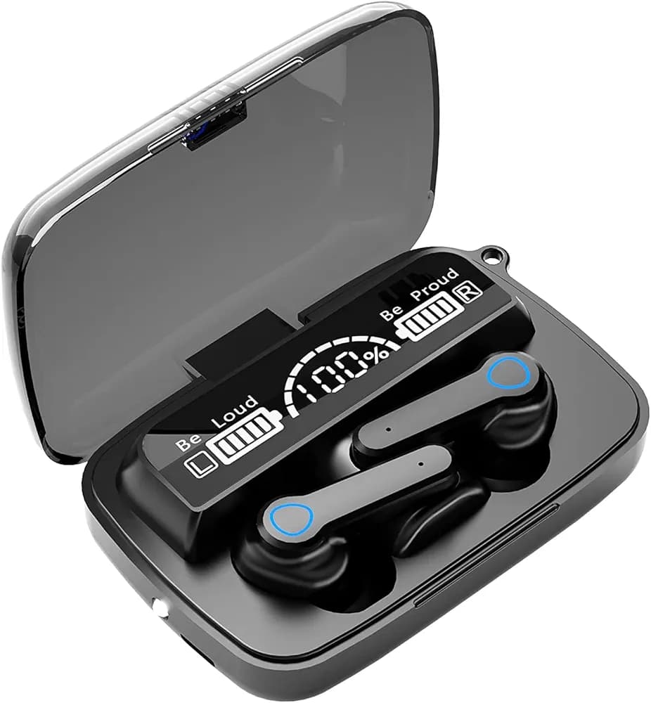 KilTer By Life Like Earbuds M19 TWS Wireless Headphones with Touch Control Gaming Bluetooth Earphone Bluetooth Headset (Black, True Wireless)