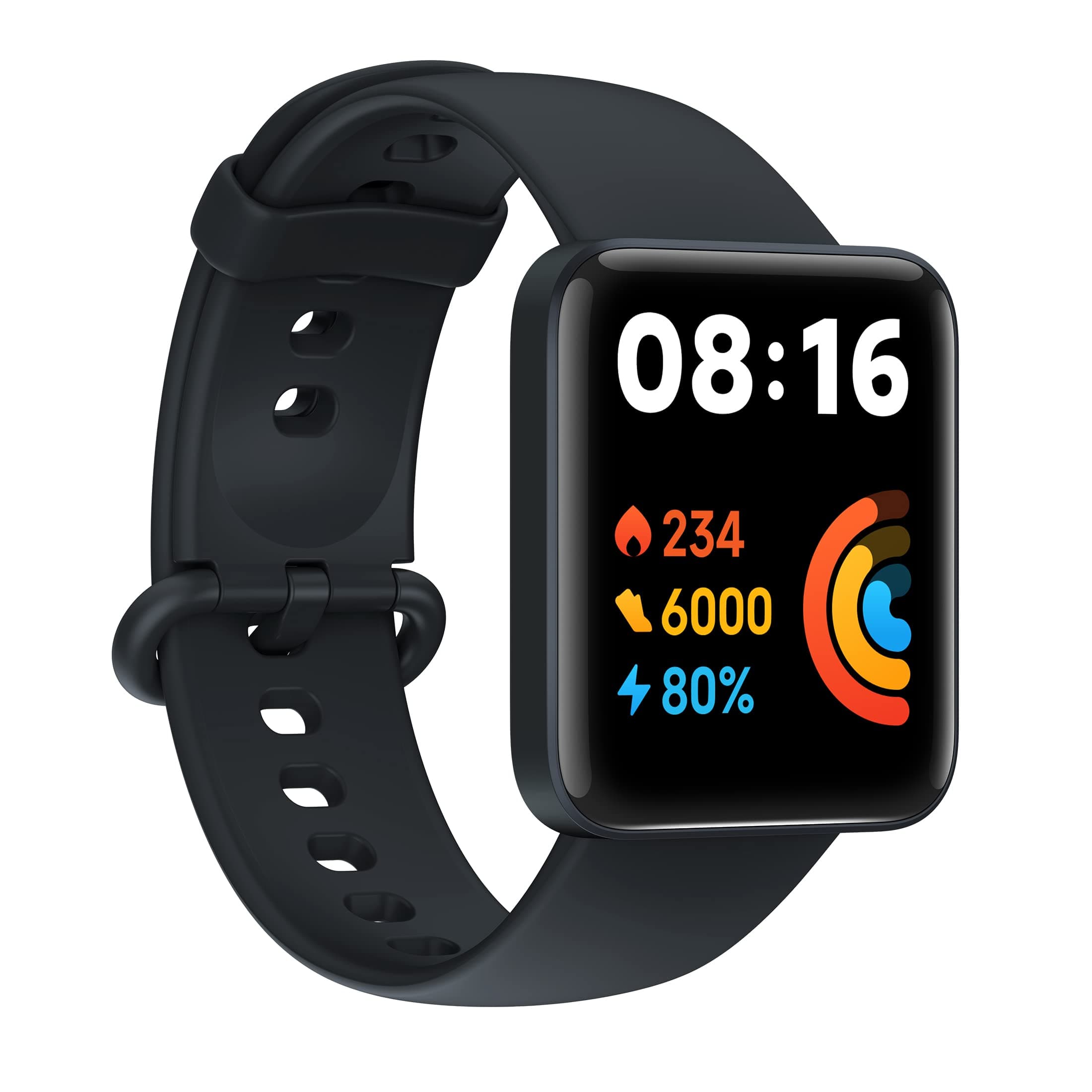 Redmi Watch 2 Lite - 3.94 cm Large HD Edge Display, Multi-System Standalone GPS, Continuous SpO2, Stress & Sleep Monitoring, 24x7 HR, 5ATM, 120+ Watch