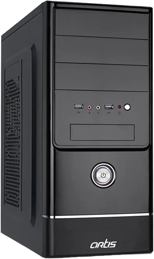 Artis Spirit 3.0 Computer Cabinet Support Micro ATX Motherboard,1 x 8 cm Fan with VIP 400R Plus Power Supply