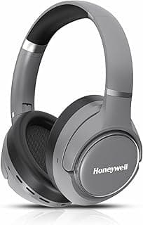 Honeywell Trueno U20 Bluetooth v5.4 Over-Ear Headphones with Mic, Hybrid ANC (Upto 30db), Spatial Audio &Head Tracking, 70...