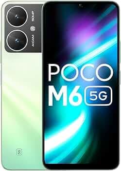 POCO M6 5G (Polaris Green, 6GB RAM, 128GB Storage)