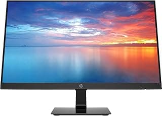 HP 27 inch (68.58 cm) Ultra-Slim Computer Monitor - Full HD, Anti-Glare, IPS Panel with VGA and HDMI Ports - HP 27m Display -3WL49AA (Black)