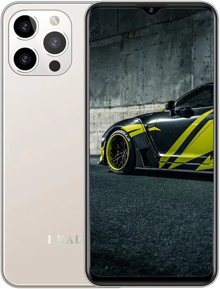 IKALL Z18 4G Smartphone 6.53 Inch HD+ Display | Multi-Touch Capacitive | 6GB RAM | 128GB Storage | Side Finger Sensor | Face Unlocker | 1.6Ghz Octa Core Processor 5000mAh Inbuilt Battery (Champange)