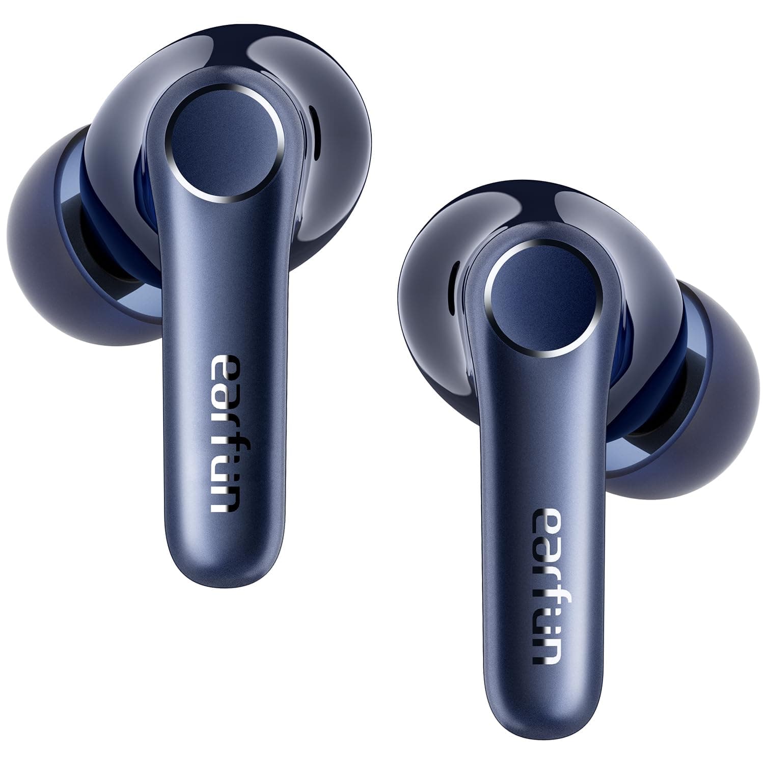 EarFun Air Pro 4 Hybrid Adaptive Noise Canceling Wireless Earbuds Bluetooth,2024 VGP Goal Award,Qualcomm Snapdragon Sound, aptX Lossless, 6 Mics AI CV...