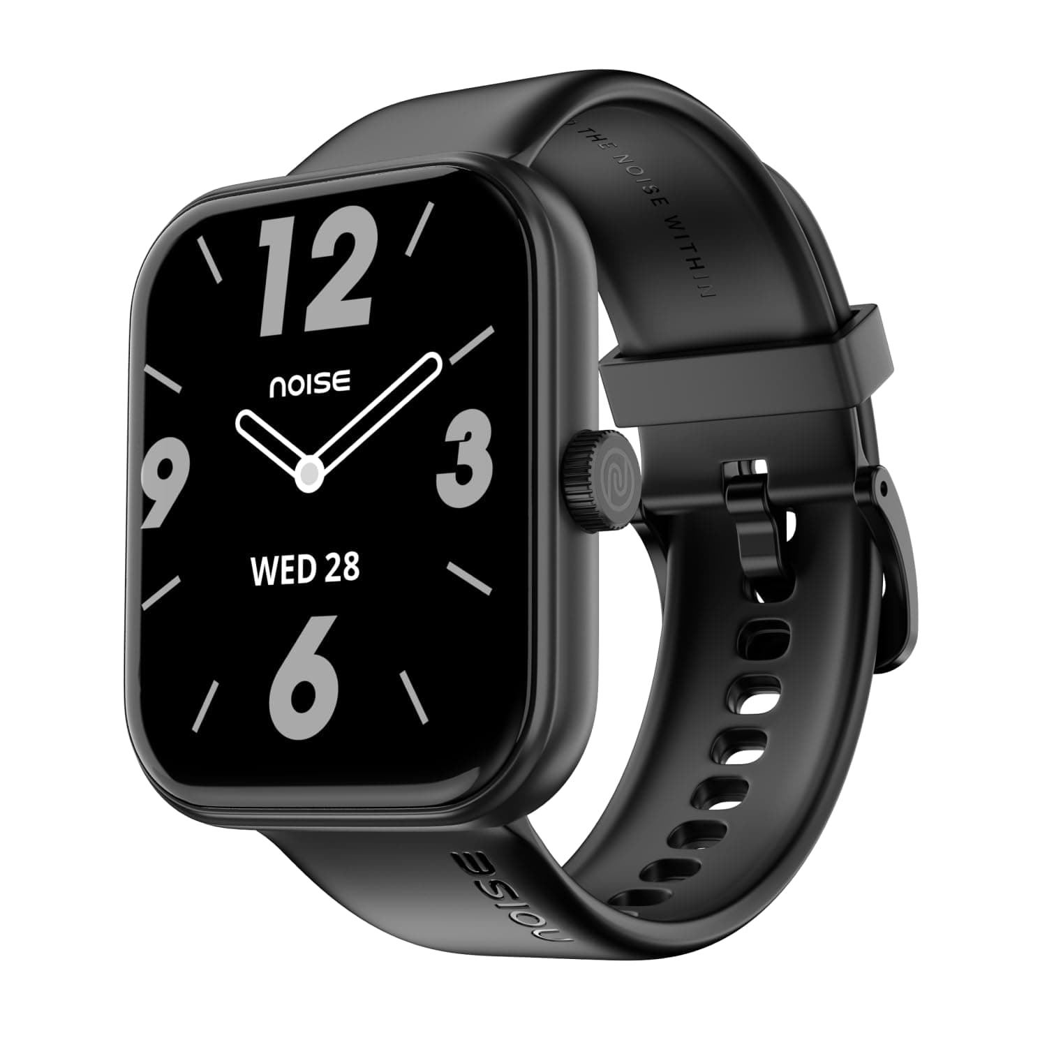 Noise ColorFit Pulse Air Square Dial Smartwatch with BT Calling, 1.85" TFT Display, Lightweight 45g Design, Heart Rate & S...