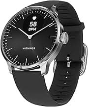 Withings ScanWatch Light - Hybrid Smartwatch, 24/7 Heart Monitoring, Activity Tracking, Cycle Tracking, Sleep Monitoring, Connected GPS, 30-Day