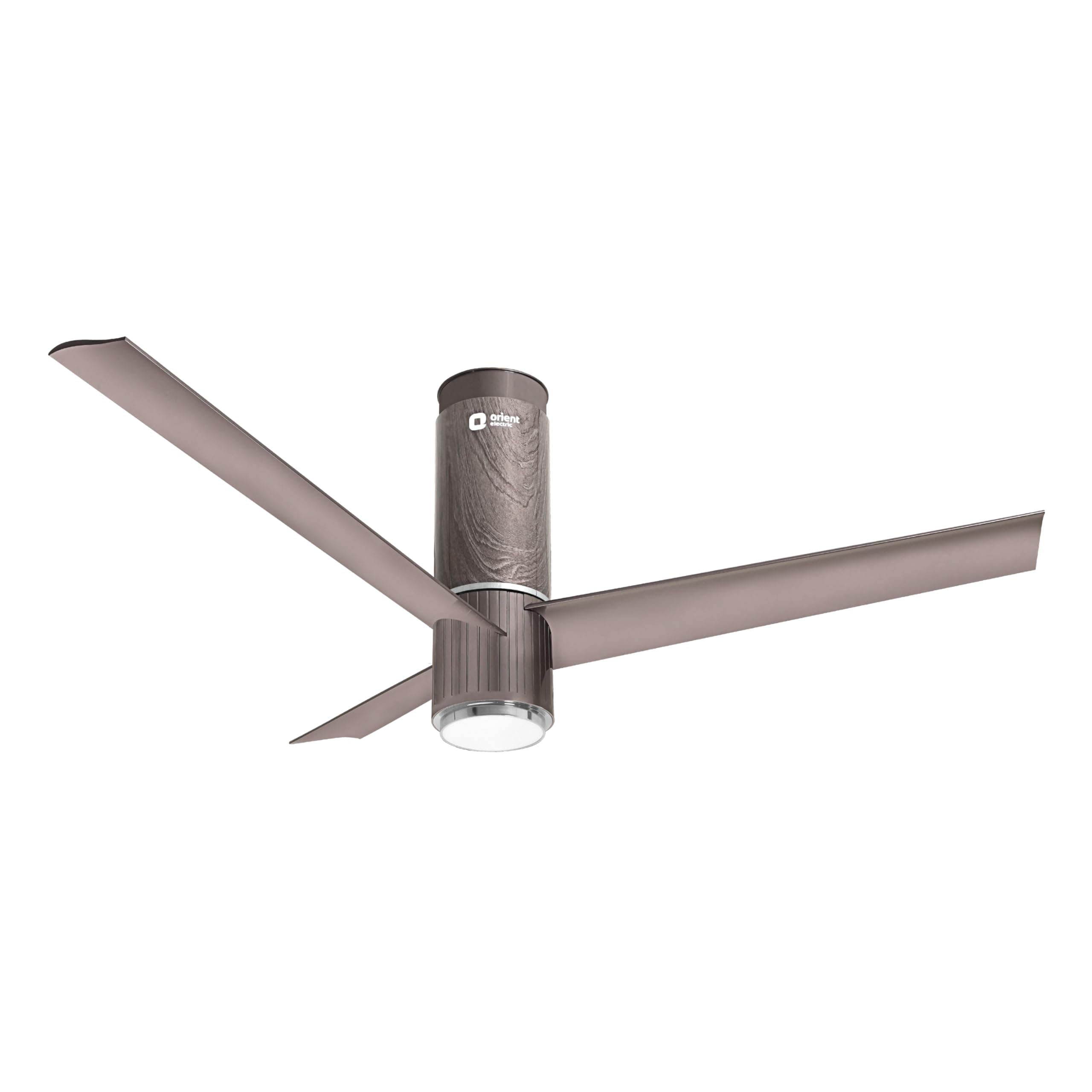 Orient Electric 1200 mm Aeroslim BLDC Ceiling Fan with Underlight, IoT & Remote | Smart Ceiling Fan works with Alexa & Google Home | BEE 5-star Rated Fan | 3-year warranty by Orient | Champagne Brown
