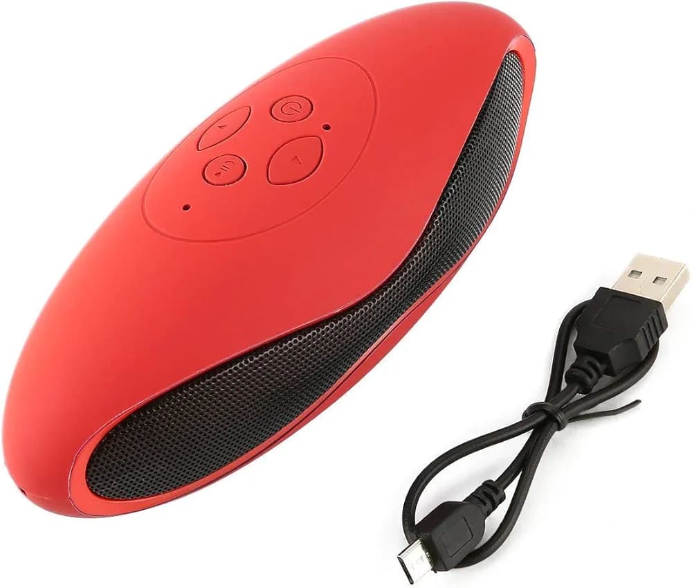 Infinizy Mini Rugby/Football Stylish Wireless Stereo Bluetooth Speaker HandsFree with TF Card Slot USB Port with 3 Year Warranty