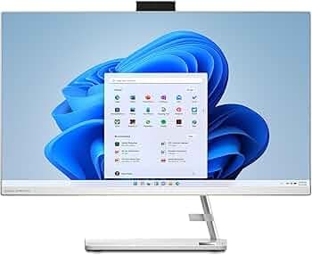 Lenovo IdeaCentre AIO 3 Intel i5 12450H 27" FHD IPS 3-Side Edgeless All-in-One Desktop with Alexa Built-in (16GB/1TB SSD/Win11/MS Office 2021/5.0MP + ...