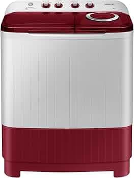 Samsung 8 kg, 5 star, Semi-Automatic Top Load Washing Machine (WT80C4000RR/TL, Air Turbo Drying, LIGHT GRAY, 2023 Model)
