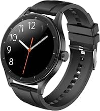 Candytech Twist Pro Round Smart Watch 1.52" AMOLED, Black Active Black Bluetooth Calling, Dual Button, Voice Assistance, SPO? & Heart Rate Monitor