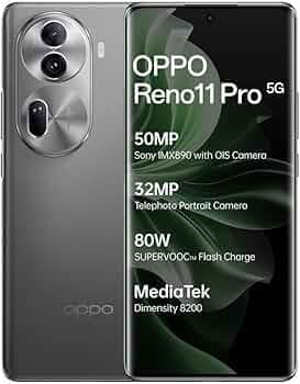 Oppo Reno 11 Pro 5G (Rock Grey, 12GB RAM, 256GB Storage)