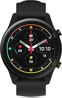 (Renewed) Mi Watch Revolve Active (Black)- SpO2 and Sleep Monitor, 1.39" AMOLED Display, 2 Weeks Battery Life, Alexa Built-in, 117 Sports Mode, GPS