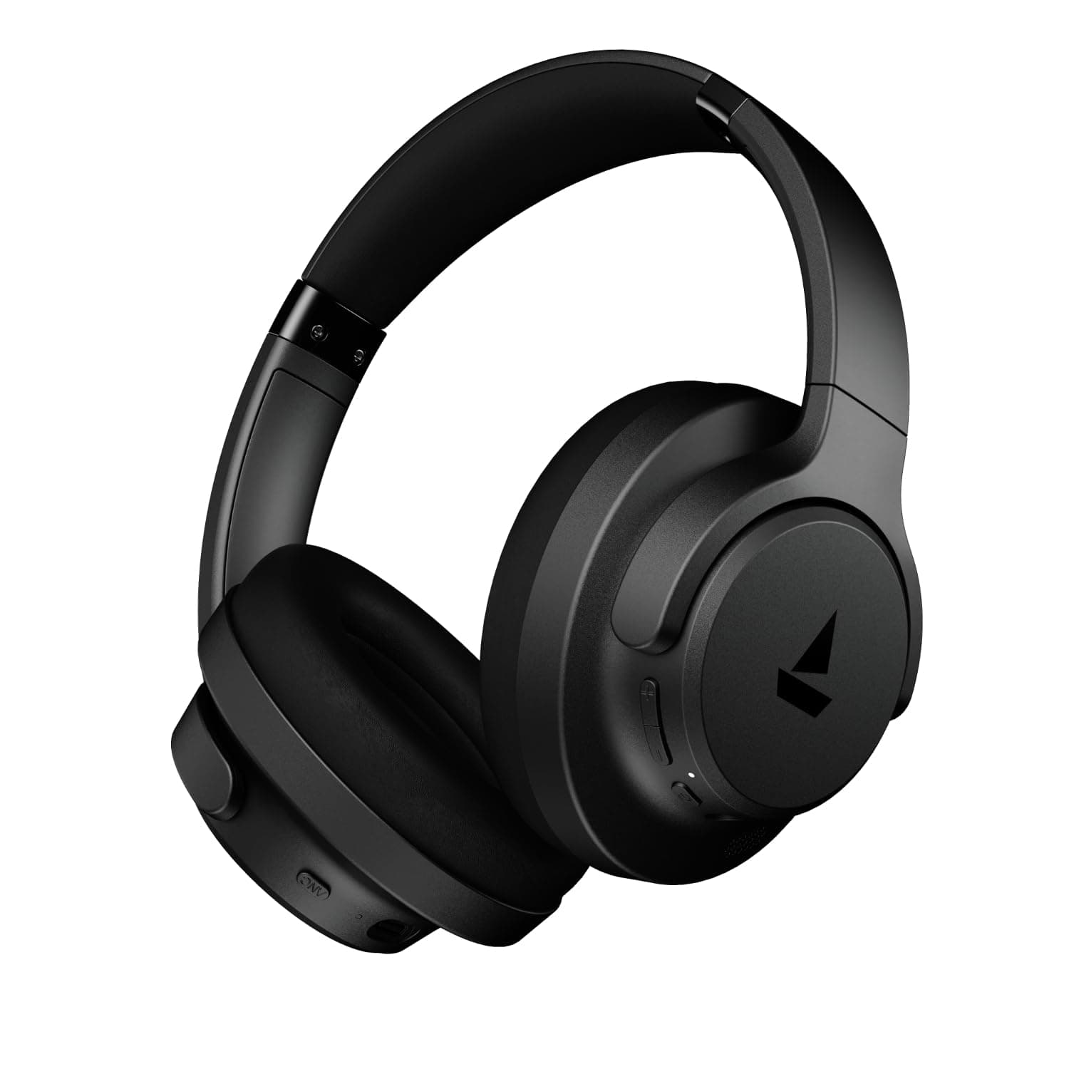 boAt 2025 Launch Rockerz 512 ANC, 40dB Hybrid ANC, 80Hrs Playback, 40mm Drivers, 40ms Latency Beast Mode, ENx Tech, App Support, Bluetooth Headphones, Wireless Headphone with Mic (Cosmic Black)