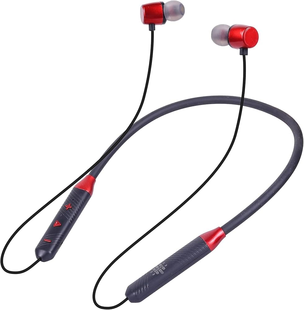 Beetz Flow Red Color 20 Hours Battery Neckband