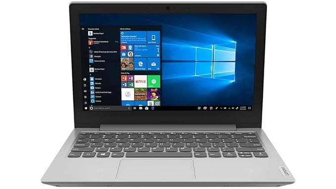(Renewed) Lenovo IdeaPad Slim 1 Intel Celeron N4020 11.6" (29.46cm) HD Thin & Light Laptop (4GB/256 GB SSD/Windows 10/MS Office/Platinum Grey/1.2Kg),
