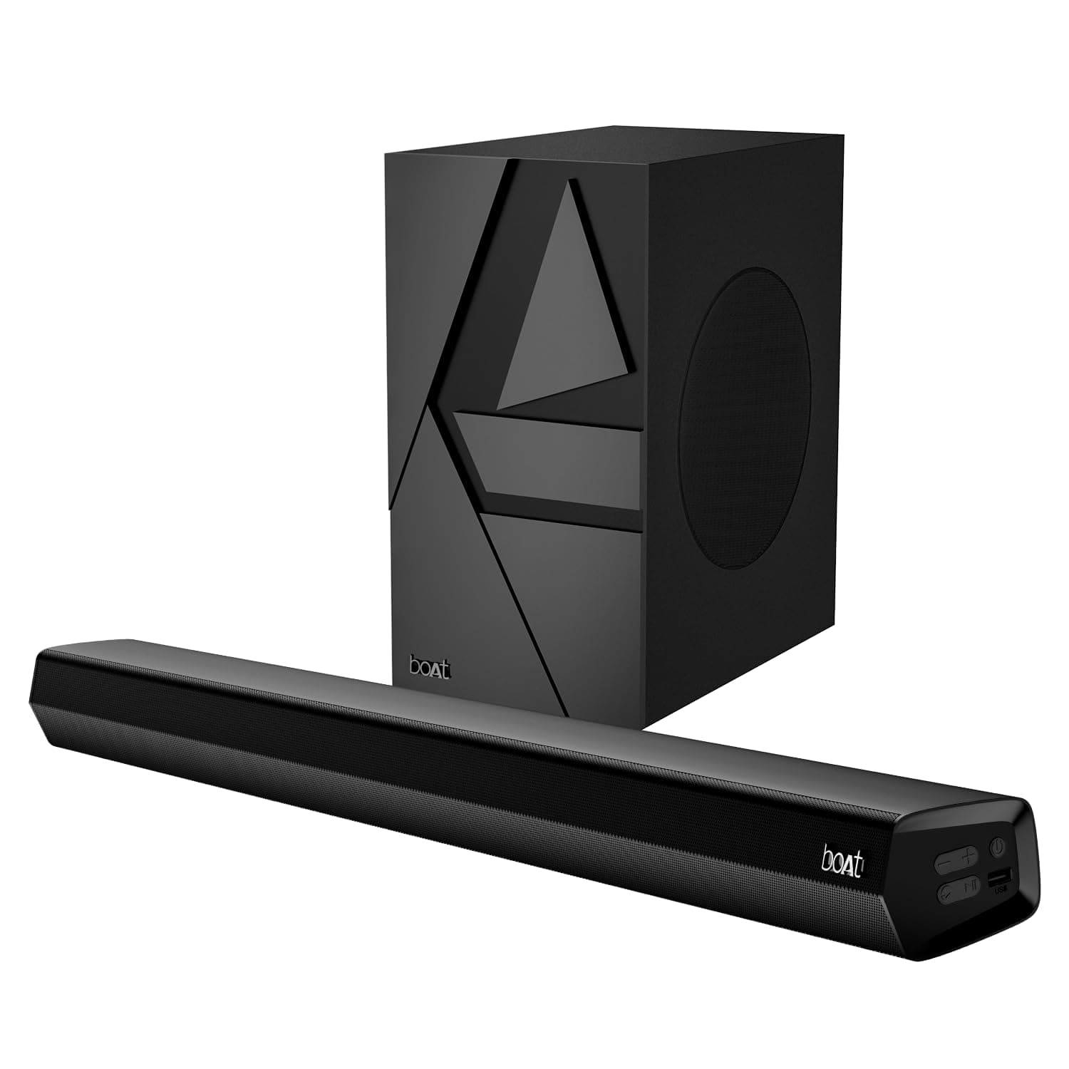 boAt Aavante Bar 2000 Pro 200 W Bluetooth Soundbar w/ 2.1 Channel Wireless Subwoofer, Bluetooth v5.3, EQ Modes,Multiple Ports, Bass and Treble Control...