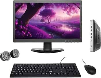 (Refurbished) HP T630 19" HD All-in-One Desktop Computer Set (AMD GX 420GI| 8 GB DDR4 RAM| 256 GB SSD| 19" HD LED Monitor| KB & Mouse| Speakers| WiFi|...