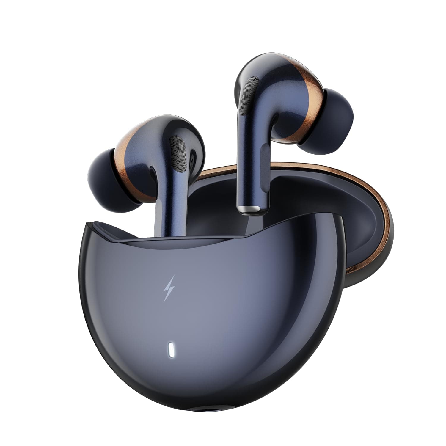 FireBoltt Aero Pro TWS Earbuds Custom EQ, Wireless Bluetooth 5.4,Music & App Support,50H Playtime,Fast Charging Case, 50ms Low Latency for Gaming,Touc...