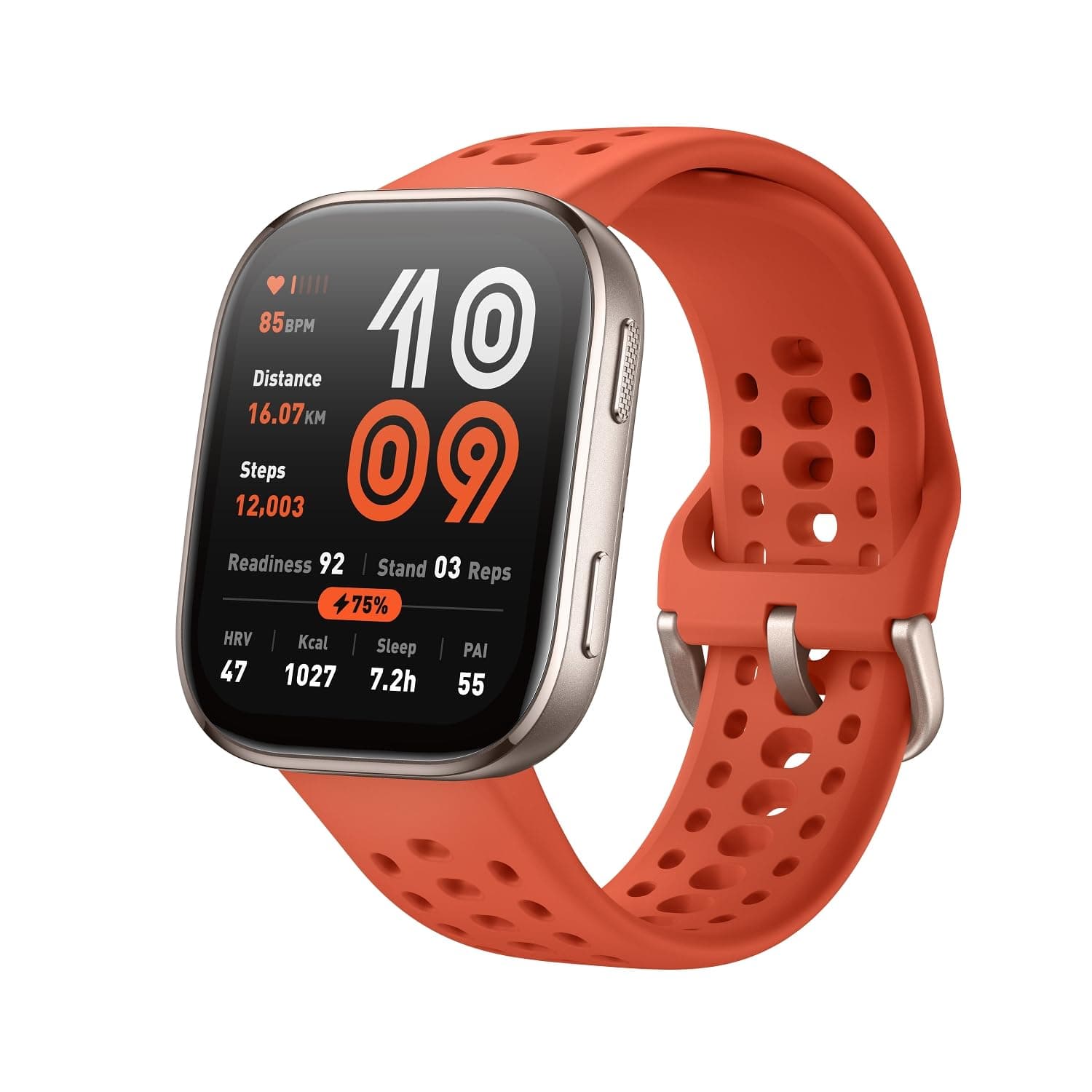 Amazfit Bip 6 Smart Watch 46mm, 14 Day Battery, 1.97" AMOLED Display, GPS & Free Maps, AI, Bluetooth Call & Text, Health, Fitness & Sleep Tracker, 140...