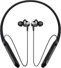 Philips Audios Performance TAPN402BK in-Ear Neckband Bluetooth Earphones with IPX4 Splash-Proof Design, Upto 14H Playtime, Built-in Mic & Deep Bass (B