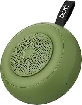 (Refurbished) boAt Stone 135 Portable Wireless Speaker with 5W RMS Immersive Sound, IPX4 Water Resistanc