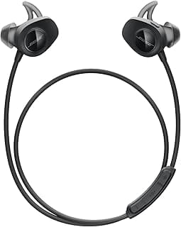 Bose SoundSport, Wireless Earbuds,Sweatproof Bluetooth Headphones for Running and Sports, Black
