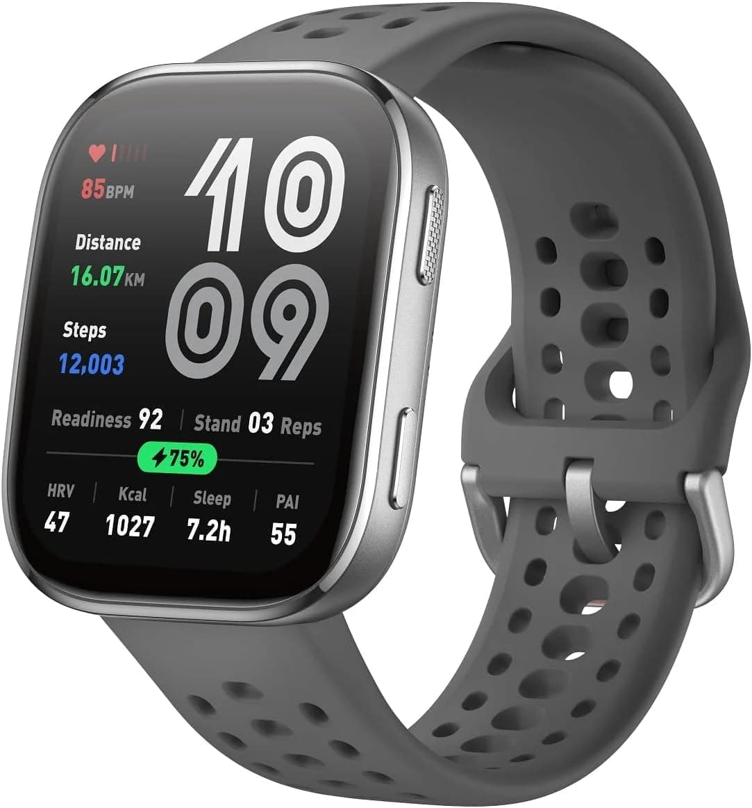 Amazfit Bip 6 Smart Watch 46mm, 14 Day Battery, 1.97" AMOLED Display, GPS & Free Maps, AI, Bluetooth Call & Text, Health, Fitness & Sleep Tracker, 140...