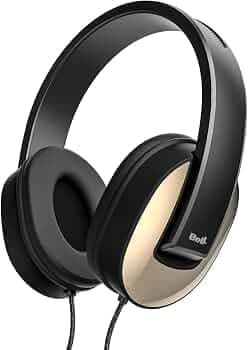 BeLL BLHP120A Wired on-Ear Headphone with Tangle Free Cable +3.5mm Jack,Headset with 18hz-24Khz Frequency Response & 32ohm Impedance, Flexible 2D axis...