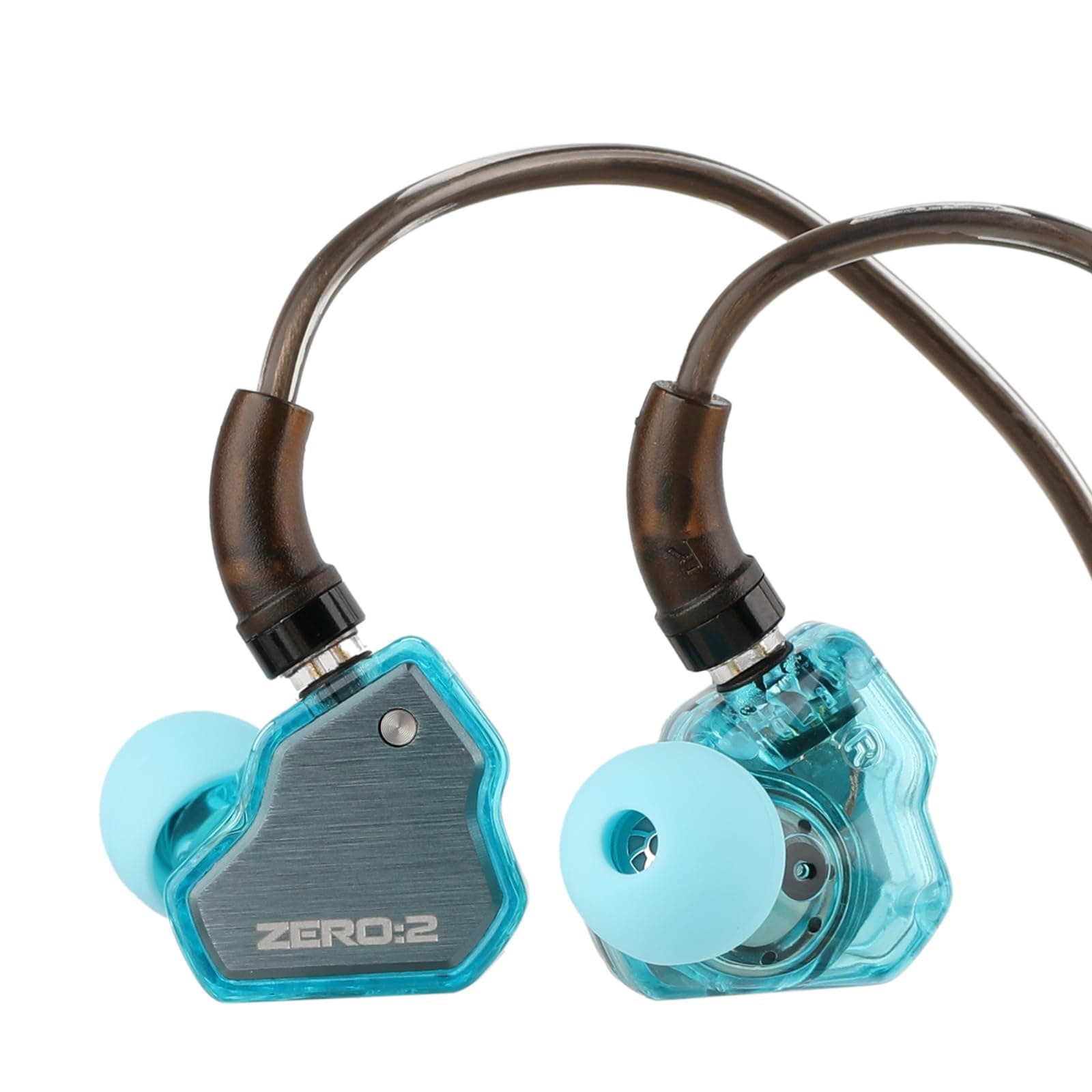 Linsoul 7Hz x Crinacle Zero:2 in Ear Monitor, Updated 10mm Dynamic Driver IEM, Wired Earbuds Earphones, Gaming Earbuds, with OFC IEM Cable for Musicia...