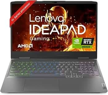 (Refurbished) Lenovo IdeaPad Gaming 3 AMD Ryzen 5 6600H 15.6" (39.62cm) FHD IPS 120Hz Gaming Laptop (8GB/512GB SSD/Win11/Office/NVIDIA RTX 3050 4GB/RG...