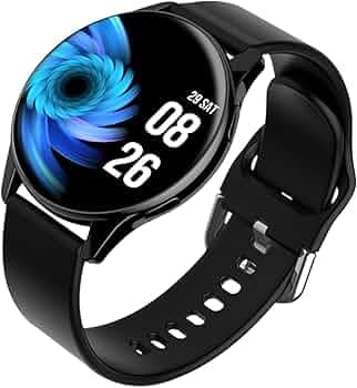 MELBON Active 2 Max Bluetooth Calling Smartwatch 1.3" Round Display 360 * 360 High Resolution 4.2 BT with, 100+ Sports Mode with IP68, Sp02 Tracking, ...
