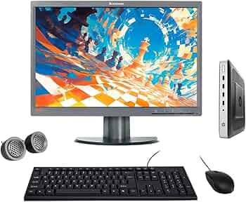 (Refurbished) HP T630 22" HD All-in-One Desktop Computer Set (AMD GX 420GI| 8 GB DDR4 RAM| 256 GB SSD| 22" HD LED Monitor| KB & Mouse| Speakers| WiFi|...