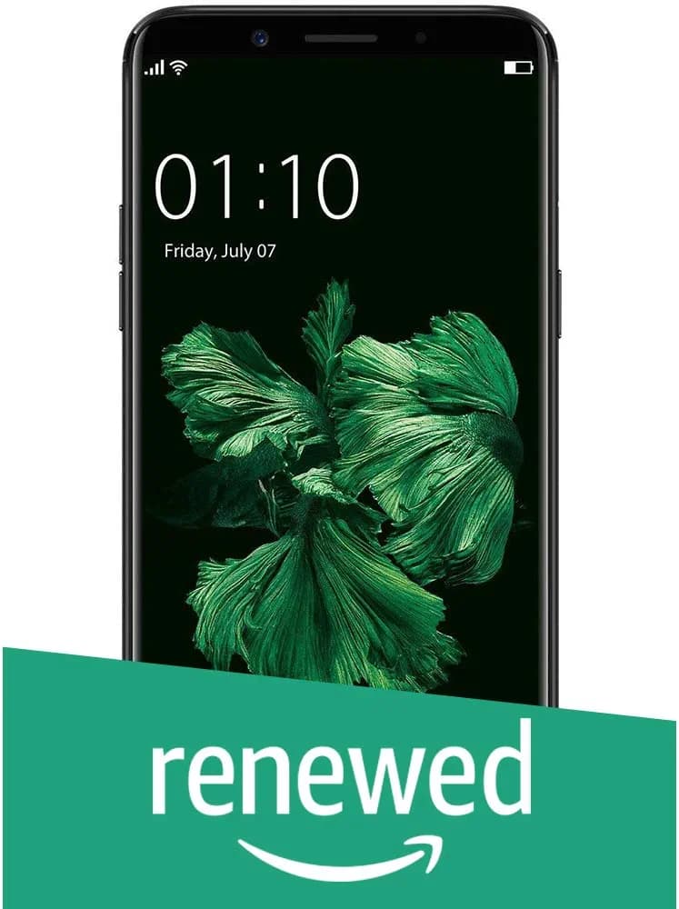 (Renewed) Oppo F5 (Black, 6GB RAM, 64GB Storage)